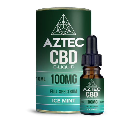 Aztec CBD Ice Mint E-Liquid 10ml 500 mg