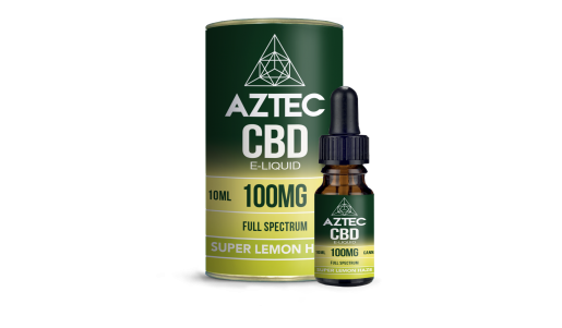 Aztec CBD Lemon E-Liquid 10ml 500 mg