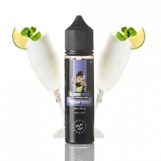 Cloud Ninja-Cream Soda (50ml - 0mg Νικοτίνη)