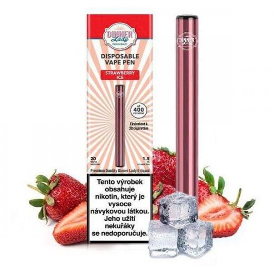 Dinner Lady Strawberry Ice Disposable 1.5ml 20mg