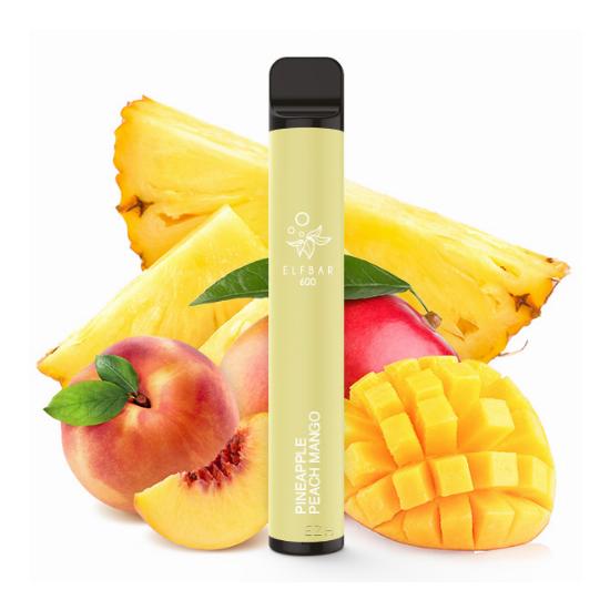 Elf Bar 600 Disposable Pineapple Peach Mango 20mg 2ml