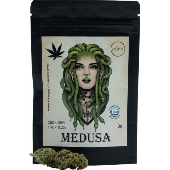 Royal Hemp Pure Medusa Cannabis Flower CBD 26% 3gr