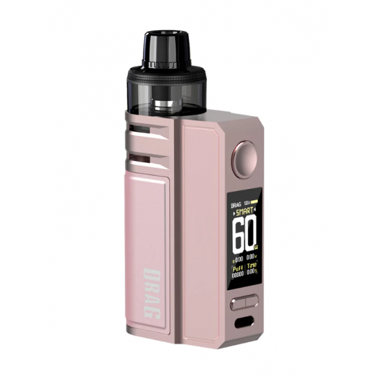 VooPoo Drag E60 Pod Kit 2550mAh 4.5ml Pink